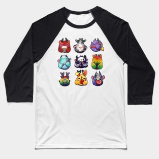 Puff Monsters Part Deux Baseball T-Shirt